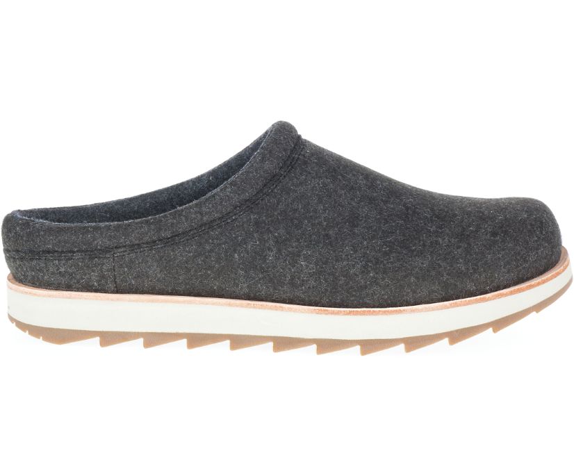 Buty Merrell Juno Clog Wool - Slip Ons Męskie Merrell - Czarne [AZWCG-7063]